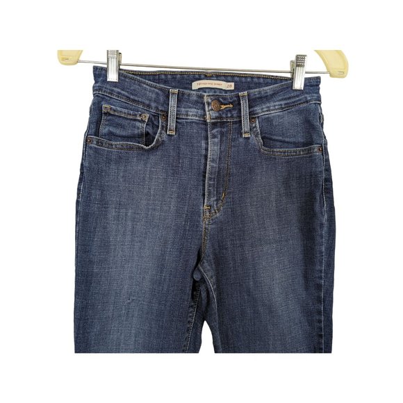 LEVI'S 721 Jeans Women size 28 denim High Rise Skinny - Picture 3 of 11